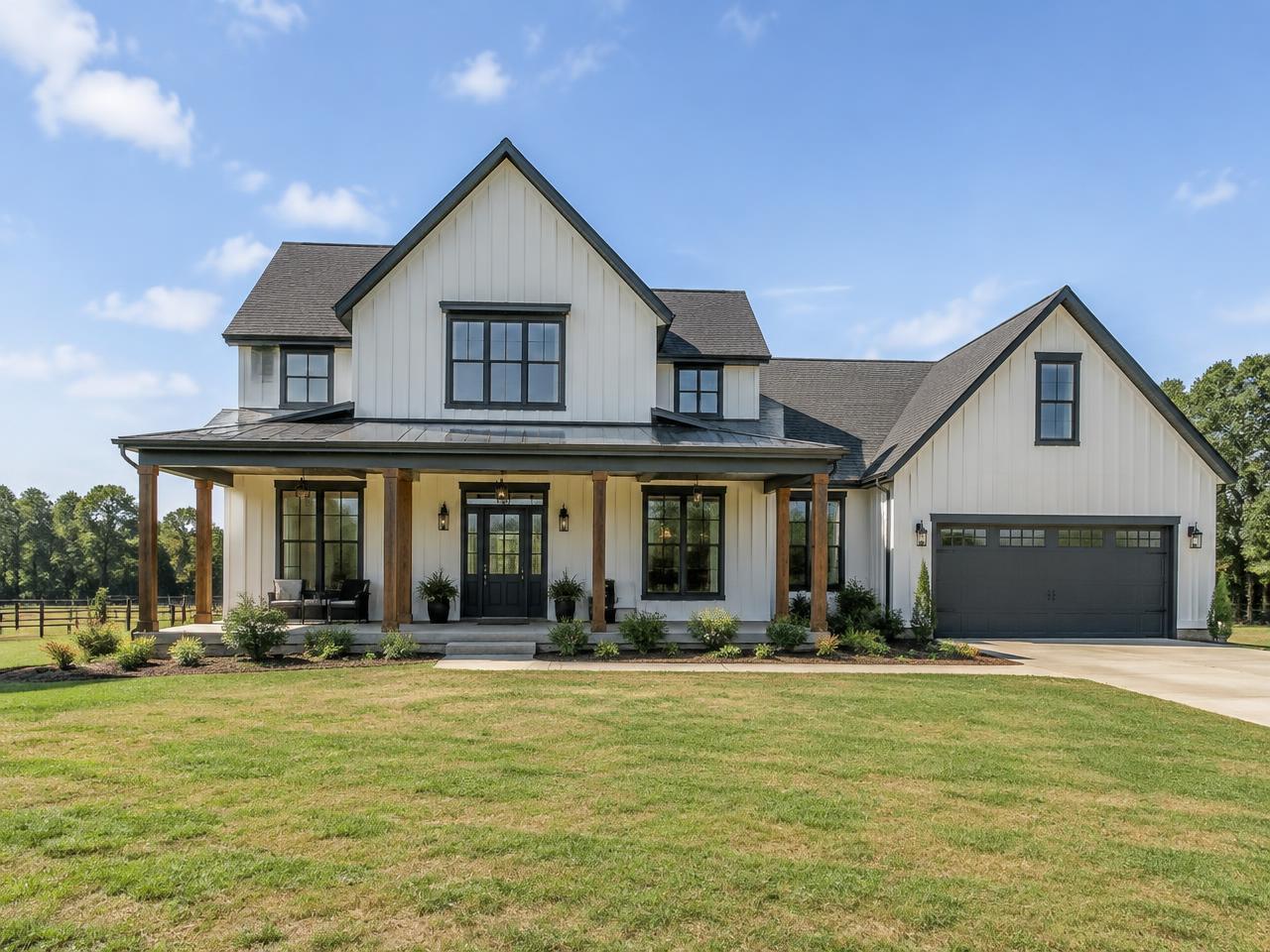 Modern Farmhouse on Acreage